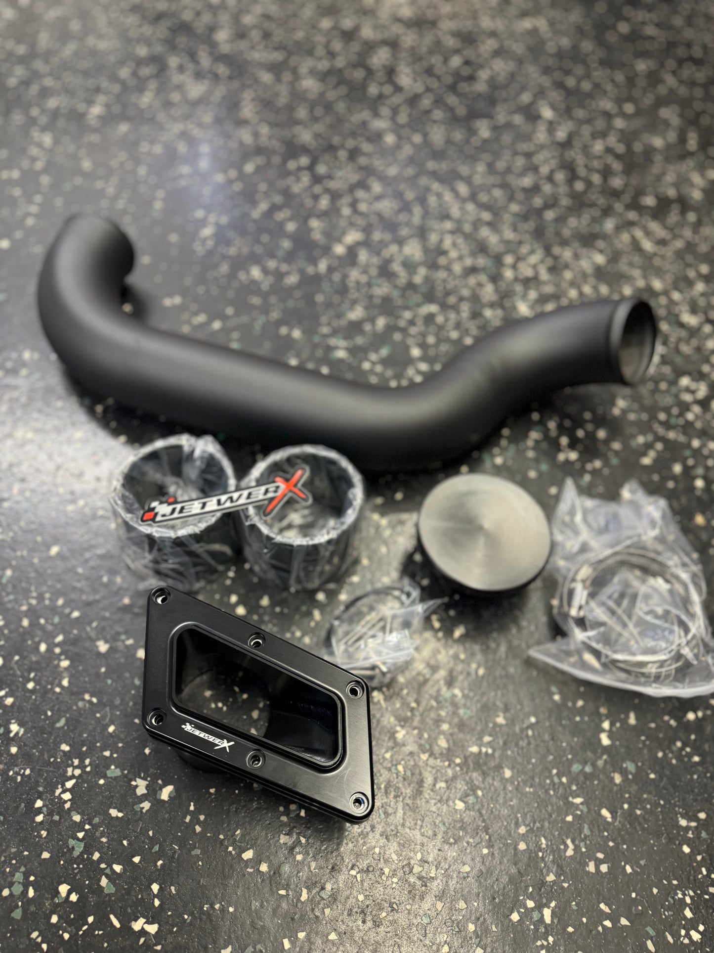 Seadoo 2018+ RXT/GTX/WAKE Single exhaust kit