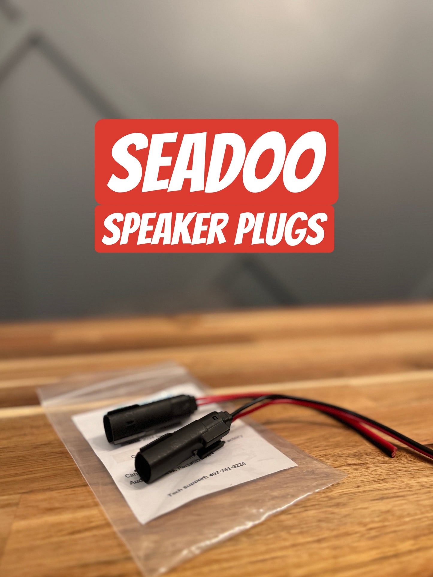 SEADOO SPEAKER PLUGS