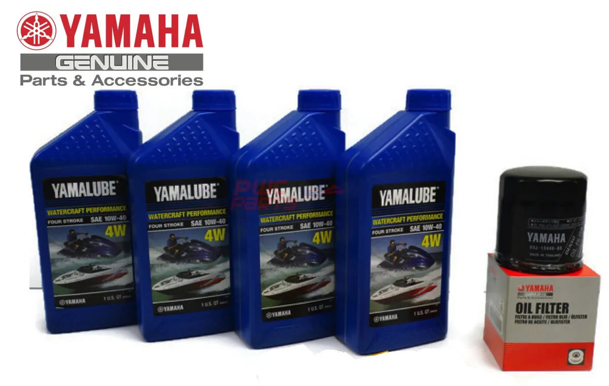 Yamaha 4 Stroke oil change service