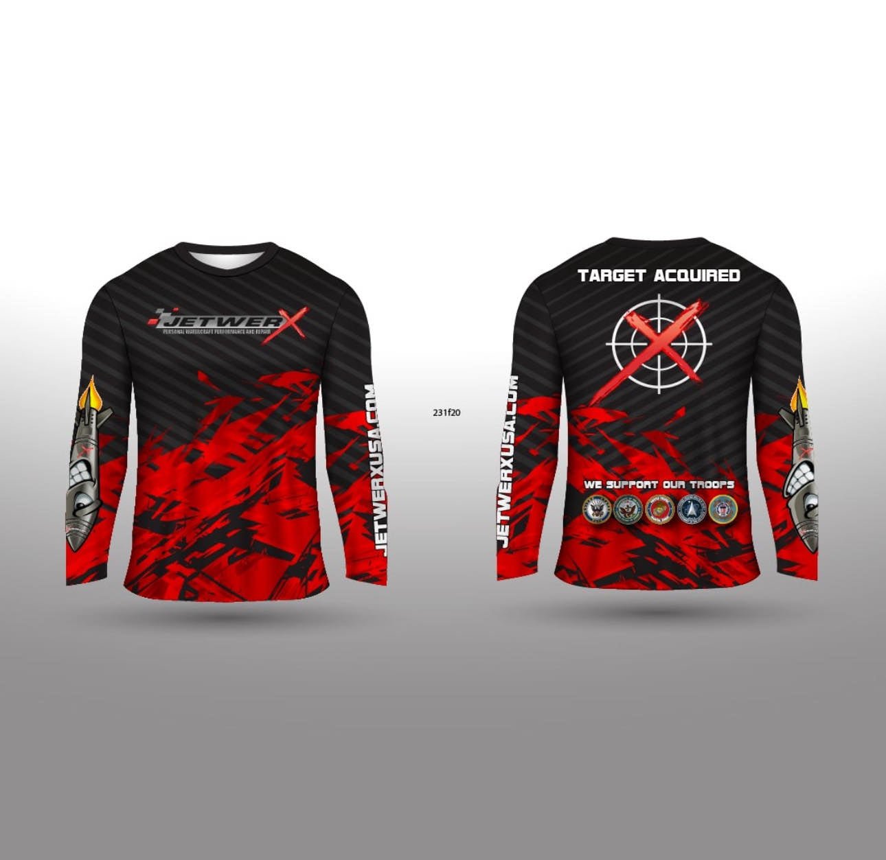 JETWERX 2024 "TARGET ACQUIRED* JERSEY - jetwerx