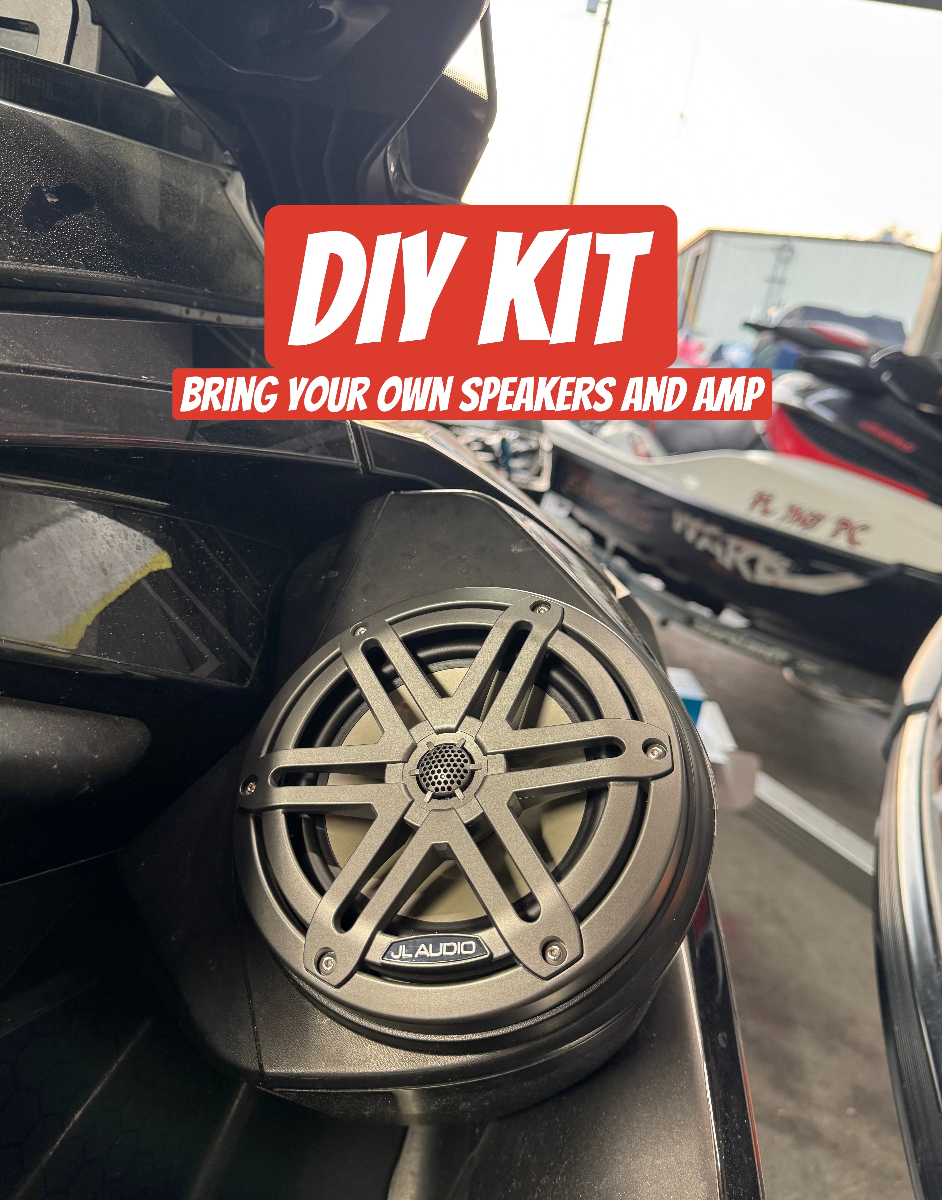 Jetwerx DIY Audio Installation Kit – Sea-Doo & Yamaha – jetwerx