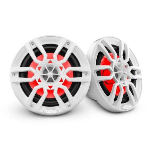 DS18 NXL-8/BK 8” 2-Way Marine Speaker – 125W RMS, RGB LED